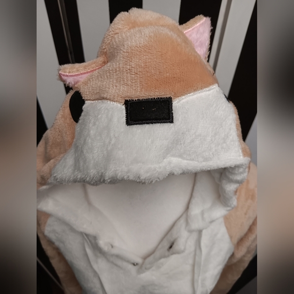 Shiba Inu velvet hoodie - Picture 2 of 11